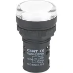 Индикатор ND16-22DS/2C белый, компактный, встр. резистор, IP65 АС/DC24В (R) | 828112 | CHINT