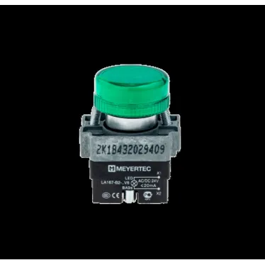 Сигнальная лампа в сборе, зеленый, 24V AC/DC, мет. MTB2-BV613 | 43345 | ОВЕН