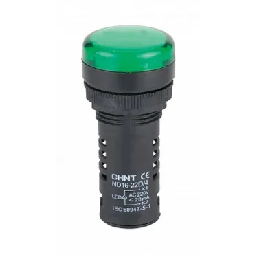 Индикатор ND16-22DS/2 зеленый АС/DC24В (R) | 592940 | CHINT