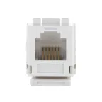 Механизм розетки компьютерной RJ-45, кат.5е, UTP модуль (8 контакта) LK45 | 856100 | Ecoplast