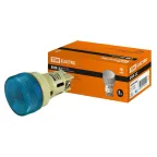 Лампа ENR-22 сигнальная d22мм синий неон/230В цилиндр  | SQ0702-0042 | TDM