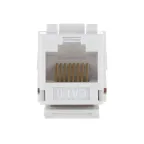 Механизм розетки компьютерной RJ-45, кат.6, UTP модуль (8 контакта) LK45 | 856300 | Ecoplast
