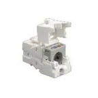 RJ-45 Модуль инф.розетки 110/Krone 6 кат.,бел. | 87645 | Ecoplast
