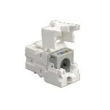 RJ-45 Модуль инф.розетки 110/Krone 6 кат.,бел. | 87645 | Ecoplast