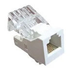 RJ-12 Модуль инф. розетки 110/Krone, белый  | 87312 | Ecoplast