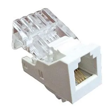 RJ-12 Модуль инф. розетки 110/Krone, белый  | 87312 | Ecoplast
