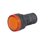 Индикатор ND16-22DS/4C оранжевый, компактный, встр. конденсатор, IP65 АС380В (R) | 828192 | CHINT