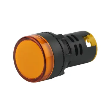 Лампа AD22DS(LED)матрица d22мм желтый 12В AC/DC (10/1000/12000) | Б0045604 | ЭРА