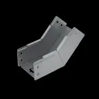 Угол внутр. верт. 45 гр. 80х100 мм "ПЛЮС" INOX304 | NLplus45-80-100 INOX304 | КМ - профиль