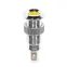 Индикатор металл Ø8 12В желтый LED | 36-4717 | REXANT