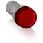 Лампа CL2-501R красная со встроенным светодиодом 12В DC|1SFA619403R5011| ABB
