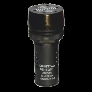 Сигнализатор звуковой ND16-22L Φ22 мм черный АС/DC24В (R) | 593473 | CHINT