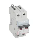 Выключатель автоматический двухполюсный 6А C DX3-E 6кА