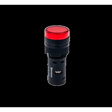 Сигнальная лампа,16мм, красный, 220V AC, моноблок IP40 MT16-D64 | 73809 | ОВЕН