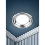 Светильник светодиодный круглый тарелка 7W 4000K, серебро KL LED 17-7 SL