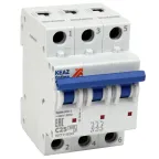 Выключатель автоматический трехполюсный OptiDin BM63-3C4-УХЛ3-РЕГ | 243317 | КЭАЗ