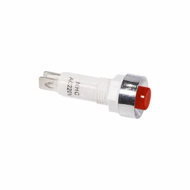 Индикатор c ОТРАЖАТЕЛЕМ Ø10 220V красный | 36-4751 | REXANT