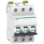 Выключатель автоматический трехполюсный iC60N 20А C 6кА | A9F79320 | Schneider Electric