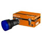                  Лампа AD-22DS(LED)матрица d22мм синий 110В AC/DC  | SQ0702-0032 | TDM
               