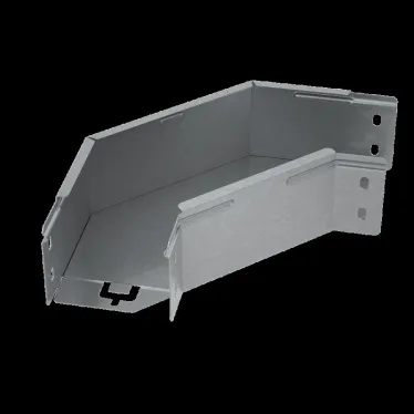 Угол горизонтальный 90 гр. 100х200 мм "ПЛЮС" INOX304 | GLplus90-100-200 INOX304 | КМ - профиль