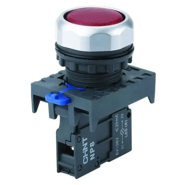 Индикатор NP8-D/5 желт., AC110-230В, IP65 (R) | 667639 | CHINT
