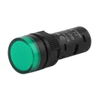 Лампа AD16DS(LED)матрица d16мм зеленый 230В AC (20/1000/28000) | Б0045620 | ЭРА