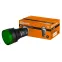 Лампа AD-22DS(LED)матрица d22мм зеленый 12В AC/DC  | SQ0702-0018 | TDM