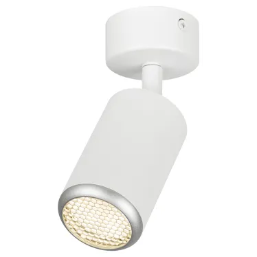 Светильник настенно-потолочный спот IP20 белый/серебро OL55 WH/SL MR16 GU10 ЭРА