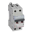 Выключатель автоматический двухполюсный 2А C DX3-E 6kA/6kА