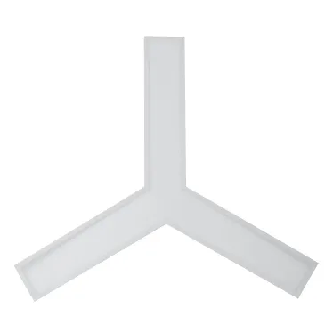 Светильник светодиодный Geometria Igrek SPO-141-W-40K-028 28Вт 4000К 1750Лм IP40 600х80 белый подвесной