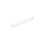 Светильник светодиодный линейный LLED-02-08W-4000-MS-W с датчиком движения (25/875)