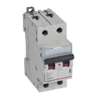 Выключатель автоматический двухполюсный 1А C DX3-E 6kA/6kА