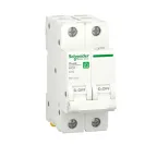 Выключатель автоматический двухполюсный С 16А 2P 6000A RESI9 | R9F12216 | Schneider Electric