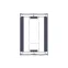Шкаф Uniprom. 48U-800/1200. боковые панели 4шт. черный