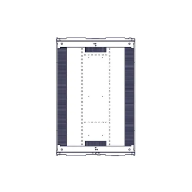 Шкаф Uniprom. 48U-800/1200. боковые панели 4шт. черный