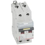 Выключатель автоматический двухполюсный 10А C DX3 10/16kА DC