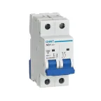 Выключатель автоматический двухполюсный NB1-63 2P 20A 6кА х-ка C (DB) (R) | 179660 | CHINT