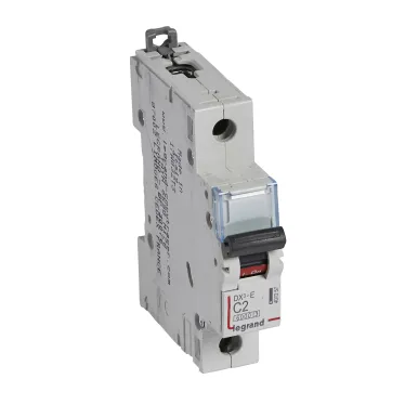 Выключатель автоматический однополюсный 2А C DX3-E 6кА