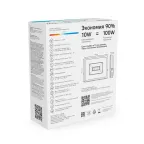 Прожектор светодиодный ДО 10 Вт 895 лм 4000К AC 220В IP65 76х93х28мм Elementary G2 Gauss