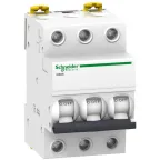                  Выключатель автоматический трехполюсный iK60 6А C 6кА | A9K24306 | Schneider Electric
               