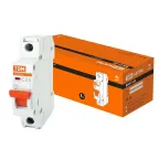                  Выключатель автоматический однополюсный ВА47-29 25А C 4,5кА | SQ0206-0076 | TDM
               