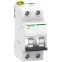 Выключатель автоматический двухполюсный iK60 16А C 6кА | A9K24216 | Schneider Electric