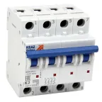 Выключатель автоматический четырёхполюсный OptiDin BM63-4D2-15-УХЛ3 |342003| КЭАЗ