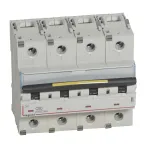 Выключатель автоматический четырехполюсный 80А C DX3 10kА/16kА