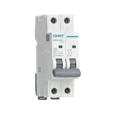 Выключатель автоматический  NB8-40J 2P 40А 6кА х-ка B (R) | 320682 | CHINT