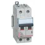 Выключатель автоматический двухполюсный 20А C DX3 10kА/16kА