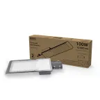 Светильник уличный консольный ДКУ 100 Вт 10000 лм 5000К AC 220В IP65 420х160х57мм широкая КСС Ш Avenue Gauss