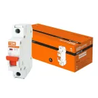                  Выключатель автоматический однополюсный ВА47-29 5А D 4,5кА | SQ0206-0136 | TDM
               