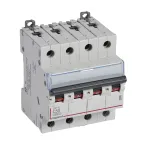 Выключатель автоматический четырехполюсный 50А C DX3 6кА