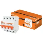 Выключатель автоматический четырехполюсный ВА47-29 50А C 4,5кА | SQ0206-0130 | TDM